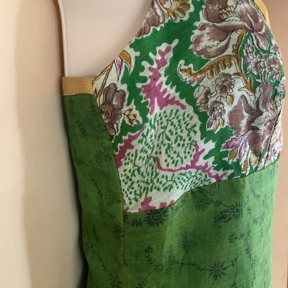 Beautiful green sundress size S - Picture 7 of 9